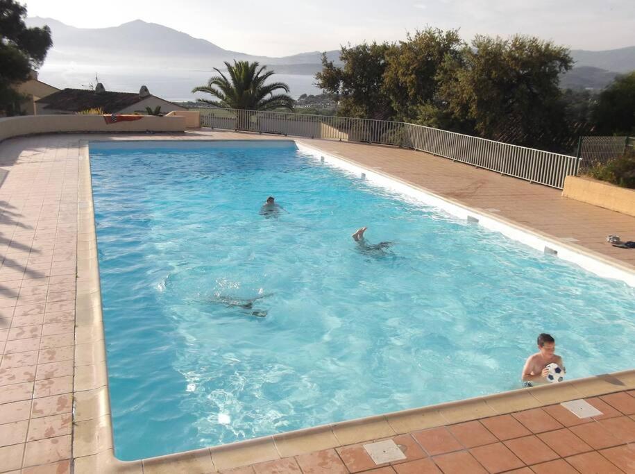 Appart 5 Personnes A Porticcio Avec 2 Piscines Materiel Enfant ,Bebe Clim Exteriör bild